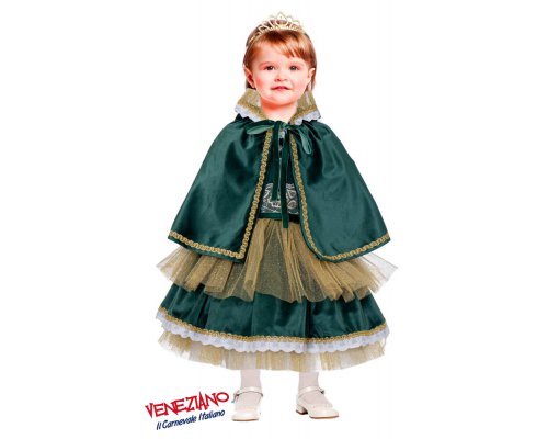 Costume di carnevale PRINCIPESSINA DEI BOSCHI 